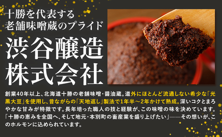 豊西牛 黒にんにくみそホルモン 800g (200g×4袋) トヨニシファーム 《60日以内に出荷予定(土日祝除く)》北海道 本別町 肉 ホルモン 豊西牛 黒にんにく 送料無料