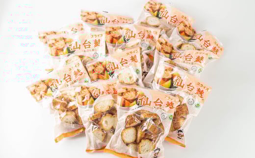 スライス仙台麸セット (40g×12袋) 仙台麩 麸 麩 油麩 あぶら麩 油麩丼 B級グルメ 煮物 味噌汁 汁物 炒め物 植物油 【株式会社山形屋商店】tm227