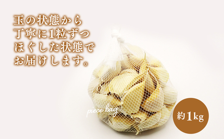 にんにく バラ 約1kg  【hi-0042-009】