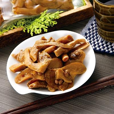 ふるさと納税 竜王町 滋賀県竜王町産ヘルシーきのこ「足太あわび茸」の山椒煮と昆布煮の【佃煮6袋セット】箱入り |  | 02