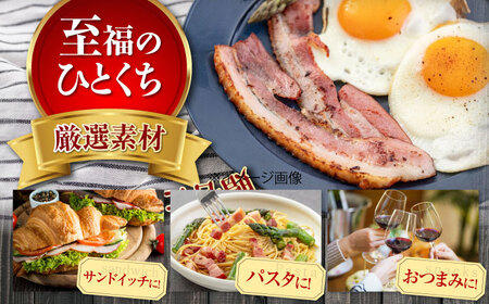 【全12回定期便】『ロースハム＆ベーコンセット』計1kg（eff eff）《喜茂別町》【ニセコリゾート観光協会】  ハム ロースハム ロース ブロック ブロック肉 ベーコン 手作り 贈答 冷蔵配送[A