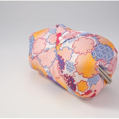 ふるさと納税 与謝野町 コロリンポーチ　小紋柄(白色) |  | 03