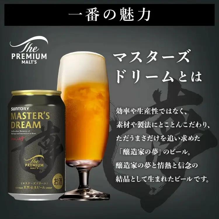【2か月定期便】 サントリー　ザ・プレミアム・モルツ マスターズドリーム（350ml×24本）（萩原酒店）