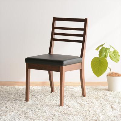 ふるさと納税 大川市 DCゴーダ ダイニングチェア ウォールナット オールマイティブラック 1脚