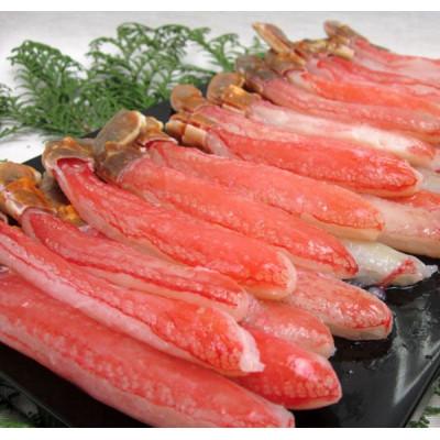 ふるさと納税 阪南市 【2025年3月中旬発送】生ずわい蟹 カニしゃぶ用 棒肉1.0kg((20〜25本)×2袋) |  | 01