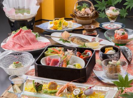 【平成温泉番付】栃木県第1位　にごり湯と美食　　塩原温泉　やまの宿下藤屋　特選とちぎ和牛しゃぶしゃぶプラン　ふるさと納税ペア宿泊利用券(1泊2食付き)　36,000円券 ns018-001
