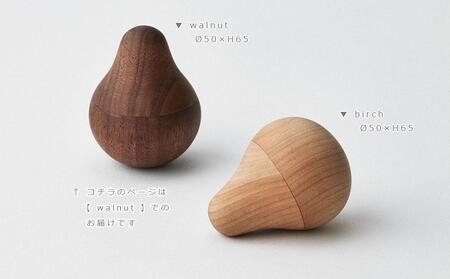 Figs massager 　walnut/SASAKI【旭川クラフト(木製品/ツボ押し)】フィグス マッサージャー / ササキ工芸