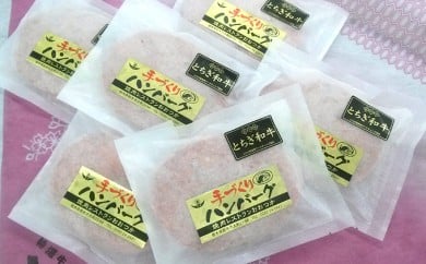 とちぎ和牛 ハンバーグ  6枚入 100％ 和牛 手ごね 良質 肉の加工品 お届け：入金確認後 14日～1ヶ月[№5840-1266]