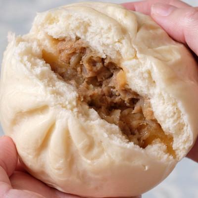 ふるさと納税 中間市 武遊のこぶし(らー麦肉まん)3個　ほっぺ(あまおう入りあんまん)3個(中間市) |  | 02