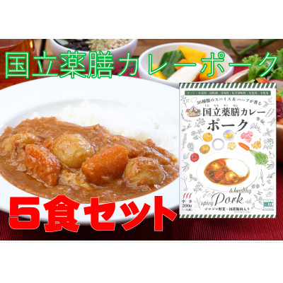 
                  30種のスパイスを使用した国立薬膳カレーポーク　200g×5食セット　小麦粉・ラード不使用【1591136】
                