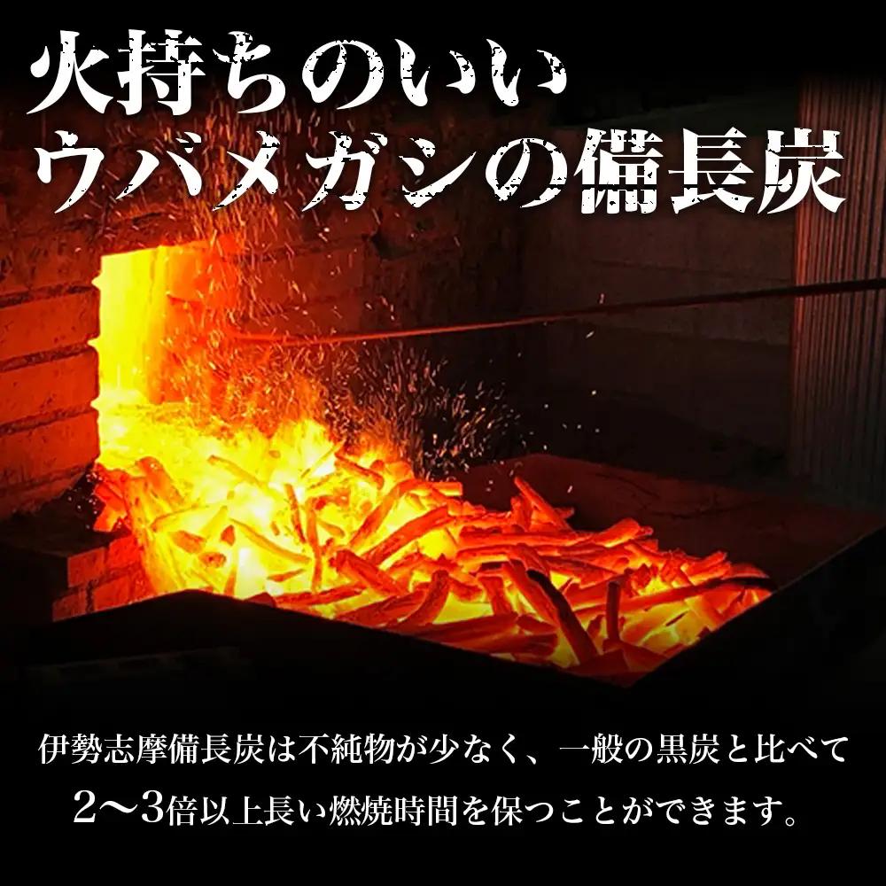  伊勢志摩 備長炭 半長大 約3kg アウトドア 炭 アウトドア
