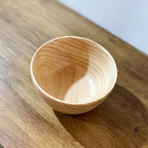 6-46 花と木の工房 メイフラワーズ ヒノキのスープカップ ALPBH020