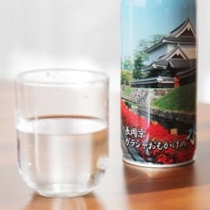 【製造日から10年保存可能】非常用備蓄水「長岡京ガラシャおもかげの水」490ml×24本