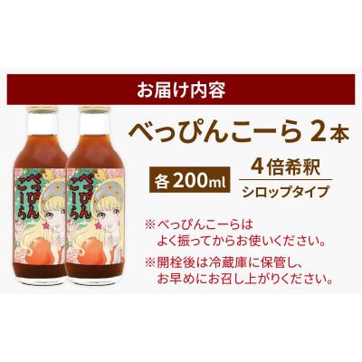 ふるさと納税 滑川市 べっぴんこーら(クラフトコーラ)　2本 | 清涼飲料水 コーラ ノンカフェイン スパイス |  | 02
