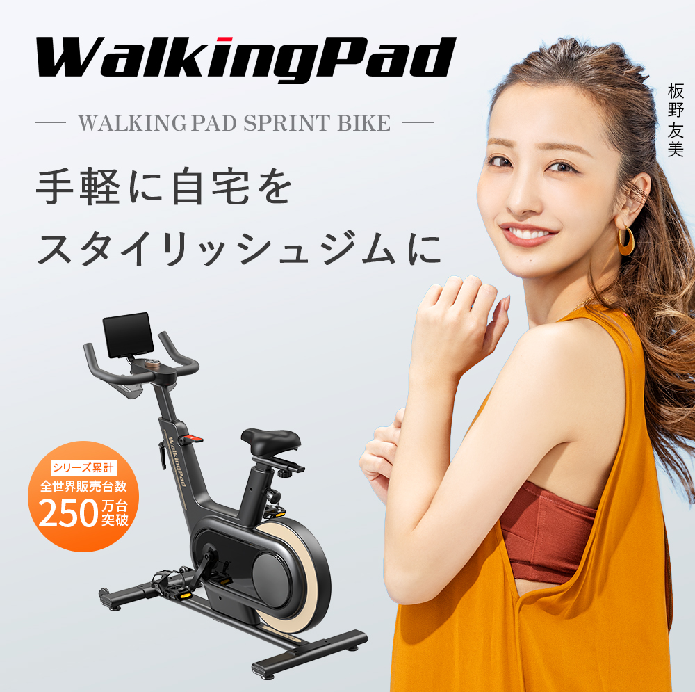 WalkingPad Sprint Bike｜エアロバイク フィットネス ダイエット 運動 [1441]