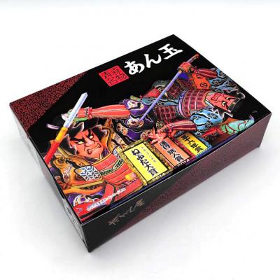 ふるさと納税 青森市 【青森市伝統駄菓子】あん玉くじ(あん玉当て)16個入×1箱　ねぶた化粧箱 |  | 01