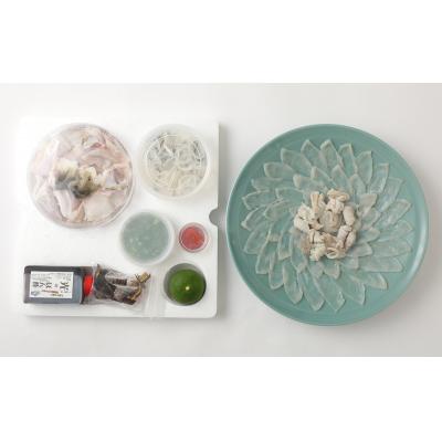 ふるさと納税 臼杵市 ふぐ刺もポン酢もこだわり満載★光 頑固親父のこだわりふぐセット(6人前) |  | 01