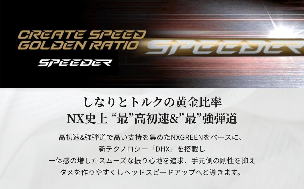 ゴルフクラブ リシャフト ドライバー用 シャフト フジクラ スピーダー NX GOLD