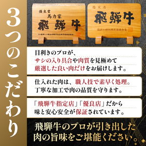 馬力家超ハンバーグ　5個【0110-018】 飛騨牛