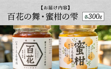 百花蜜＆蜜柑蜜詰め合わせセット（各300g） BKCF003 はちみつ