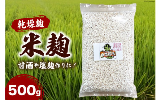 麹 米麹 ( 乾燥麹 ) 500g [吉本豊英 徳島県 北島町 29ad0002] こうじ 米こうじ 甘酒 漬け物