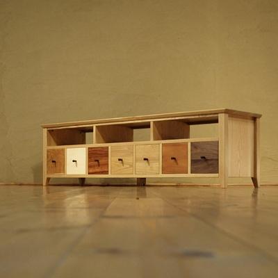 ふるさと納税 大川市 テレビボード　TONGARI　7wood-na　156cm　大川市　WAプラス |  | 01