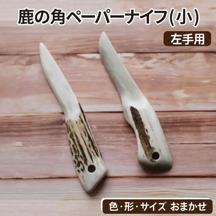 鹿の角 ペーパーナイフ 小 1個 左手用 【竜鹿】