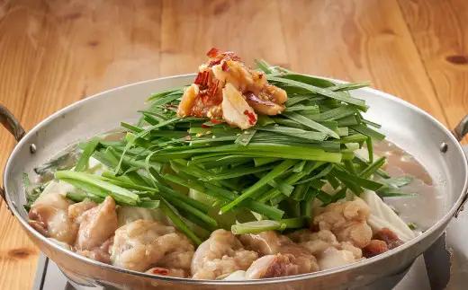 【20営業日以内発送】【もつ鍋+炎のもつ鍋】国産牛 長崎 もつ鍋 セット (醤油味+辛みそ付醤油味) 細麺付 各2～3人前×2セット ／ もつ鍋居酒屋ばか正直 もつ鍋 モツ鍋 鍋 もつ モツ 和牛モツ
