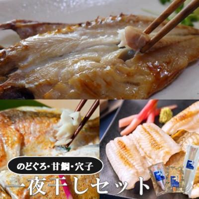 ふるさと納税 大田市 しまねの贅沢三昧!のどぐろ・甘鯛・穴子一夜干　(E176)