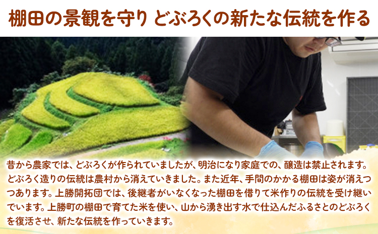 どぶろく 庵仁 700ml×2本 株式会社上勝開拓団 《30日以内に出荷予定(土日祝除く)》お酒 酒 どぶろく 手作り 上勝町産 米 米麹 使用 sake にごり酒 徳島県 上勝町 サケ (F)
