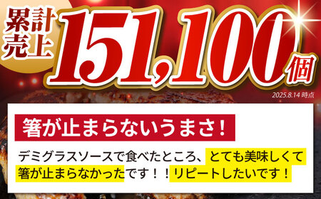 【全6回定期便】老舗の佐賀牛ハンバーグ 150g×6個【焼肉かわの】 [HAS016]黒毛和牛 牛肉 肉 豚肉 はんばーぐ 惣菜 加工品 おかず ミンチ