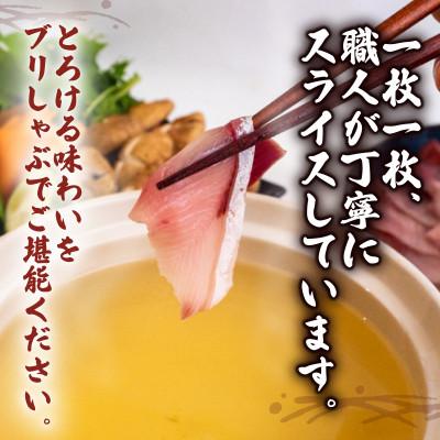 ふるさと納税 須崎市 ブリ しゃぶしゃぶ用 冷凍 4パック 約840g(ポン酢付き) |  | 02