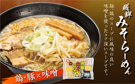 【訳あり】飛騨中華そば・みそラーメン各5食 計10食 ラーメン 高山ラーメン ご当地グルメ お試しセット 常温保存 お手軽 簡易包装[AL018] 飛騨市