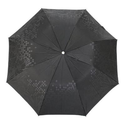 ふるさと納税 富士河口湖町 槙田商店【紳士晴雨兼用】折りたたみ傘 monotone 花 |  | 02