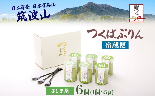 無地熨斗 つくばぷりん さしま茶ぷりん ６個 プリン ぷりん さしま茶 茶 抹茶 牛乳 ミルク 卵不使用 スイーツ 贅沢 洋菓子 おやつ 冷菓 和スイーツ ご褒美 デザート 人気 グルメ お取り寄せ 