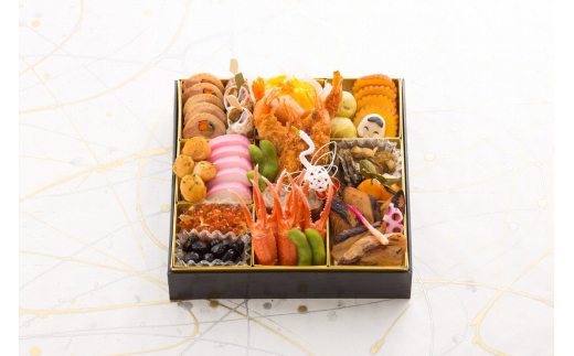 【 数量限定 】 2026年 おもてなし料理はかせ 謹製 おせち 二段重「華」 098-G319