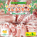 【ふるさと納税】 パイナップル ポーク まんぷくセット [ ロース ・ バラ ・ 肩ロース ・ モモ ] 焼肉 & しゃぶしゃぶ _ 豚肉 肉 お肉 人気 美味しい 【配送不可地域：離島】【1386182】