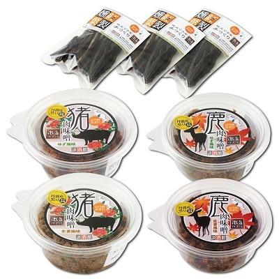 ふるさと納税 京丹波町 鹿肉燻製3パックと特製黒豆味噌仕立ての鹿・猪肉の肉味噌セット |  | 03