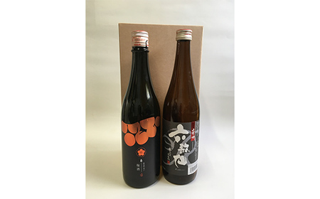 六歌仙 純米酒で造ったうめ酒・辛口 720ml セット F2Y-4260