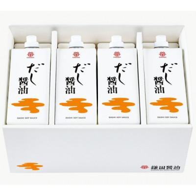 ふるさと納税 坂出市 鎌田醤油【ギフト用】だし醤油500ml【8本入】 |  | 01
