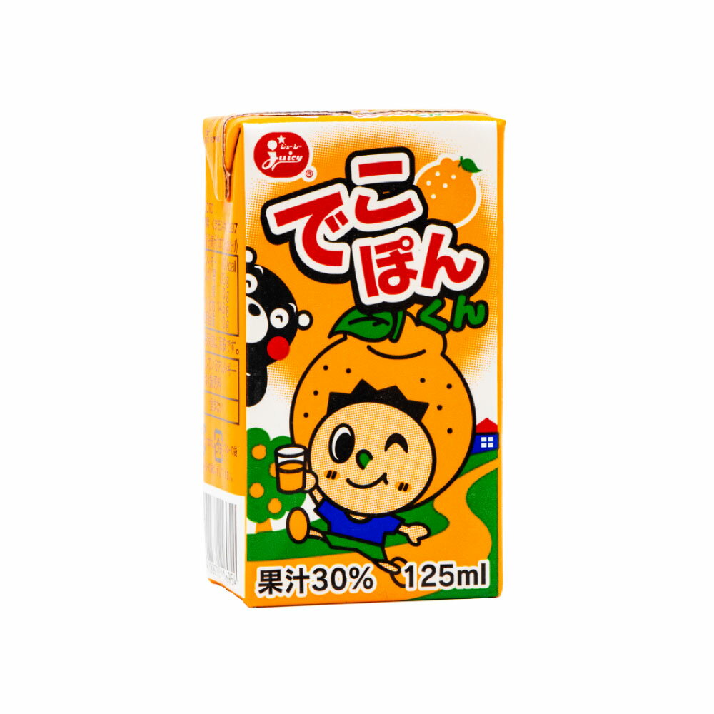 【ふるさと納税】でこぽんくん 計4.5L（125ml×36本） 4500ml デコポン 柑橘 果汁30％ フルーツ くだもの 果物 果実 紙パック ジュース 飲料 国産 熊本県 熊本市 送料無料
