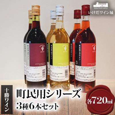 ふるさと納税 池田町 町民用シリーズ6本セット