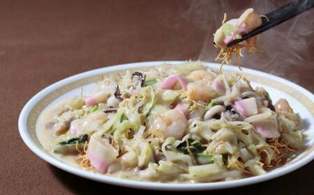 ちゃんぽん &amp; 皿うどん (細麺) 詰合せ 各6食 麺類 麺 長崎 長崎名物 四海楼