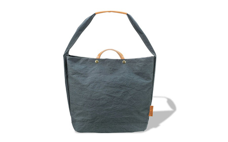 豊岡鞄　２ＷＡＹ　トート　（カーキ）TUTUMU News paper tote　(S2000　24-152）