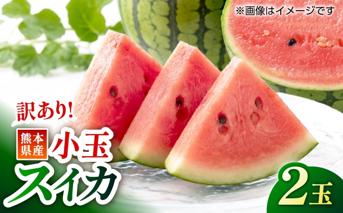 
                  【訳あり】 小玉スイカ (2玉) すいか 小玉 フルーツ 果物 山鹿市 【くまふる】 [ZBG092]
                