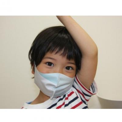 ふるさと納税 国東市 フィット感抜群!水着素材のクロッツマスク2枚ブルー系【子ども用】XS_1556R-1 |  | 03