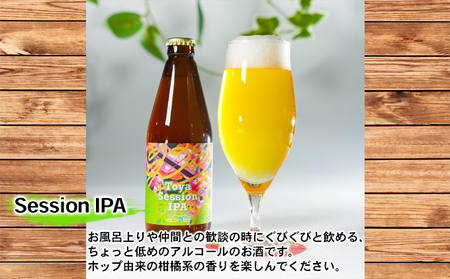 Lake Toya Beer クラフトビール 定番3種6本セット（紙コースター2枚付）2カ月連続お届け お酒 晩酌 柑橘系 飲みやすい 南ドイツスタイル 苦みが少ない フルーティ 