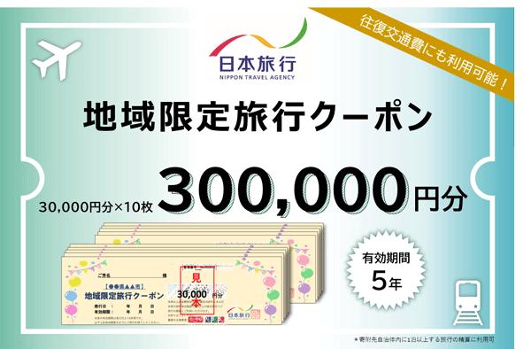 
日本旅行 地域限定旅行クーポン 300,000円 A-38
