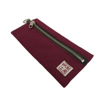 ふるさと納税 加東市 帆布工房　横長ポーチ(ベージュ)　約9.5×21cm |  | 03