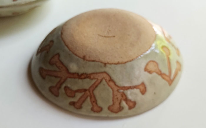 みつまたオーバル小鉢2個セット 陶器 うつわ お皿　【うつわの行方】 [AKGG004]